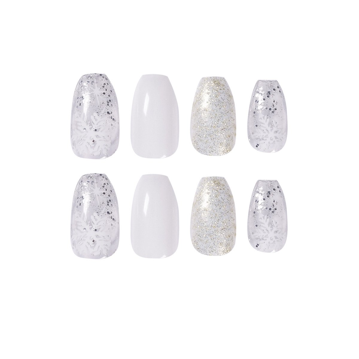 Ice Glitter Short Ballet Foreign Trade Section Wears Nail Art - Image 3