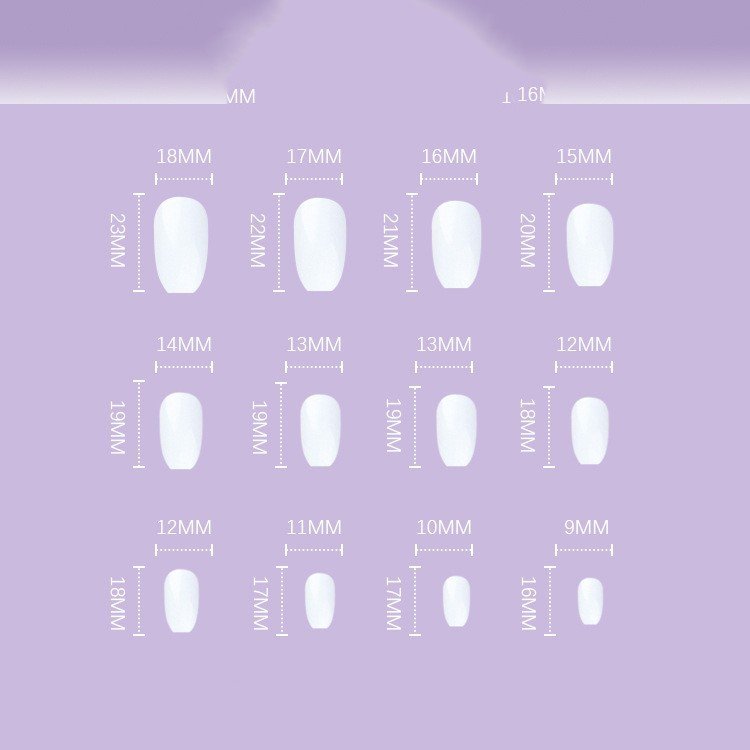 Ice Glitter Short Ballet Foreign Trade Section Wears Nail Art - Image 4